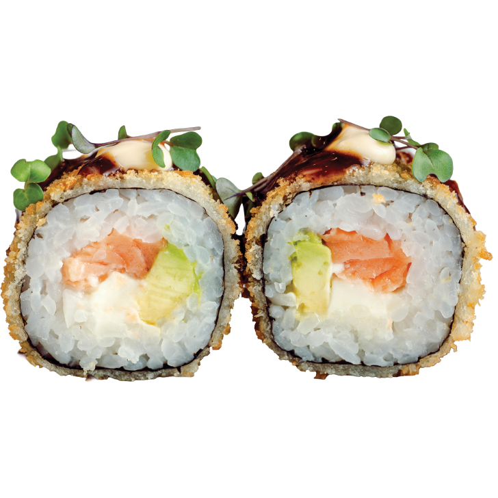 Crunchy Sake maki