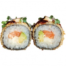 Crunchy Sake maki