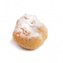 Mini profiteroles with vanilla cream